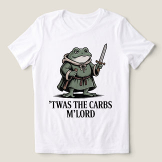 Fantasie-Frosch-Design für Humor – Gib den Kohlenh Tri-Blend Shirt