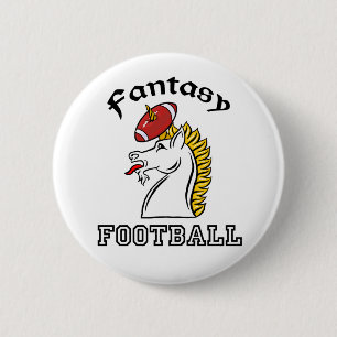 Fantasie-Fußball Button