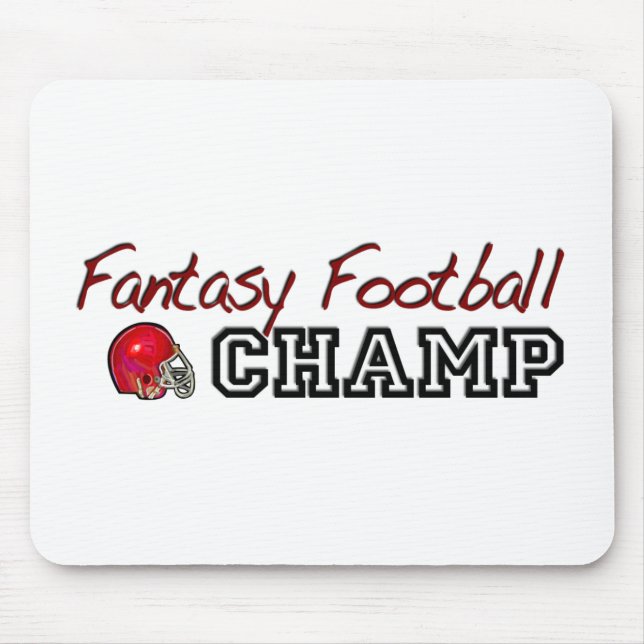 Fantasie-Fußball-Champion Mousepad (Vorne)