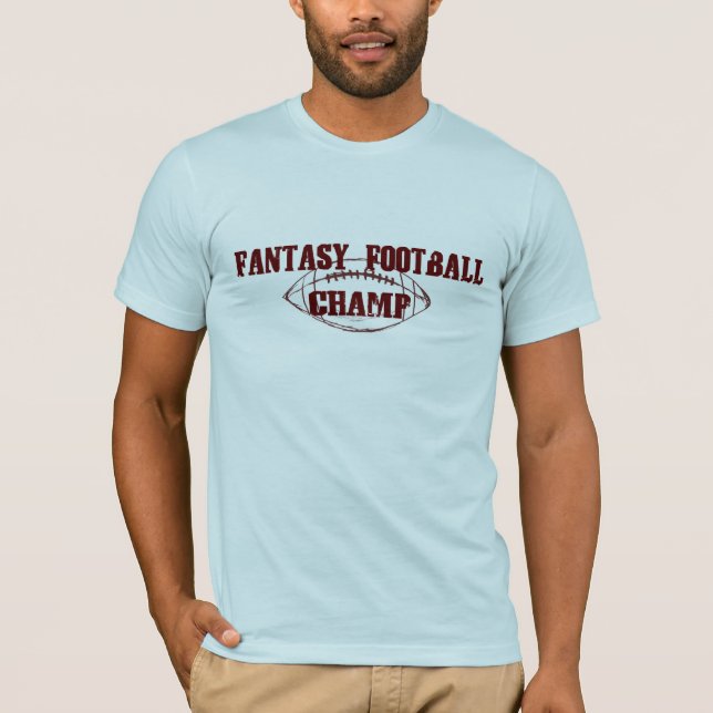 Fantasie-Fußball-Champion T-Shirt (Vorderseite)