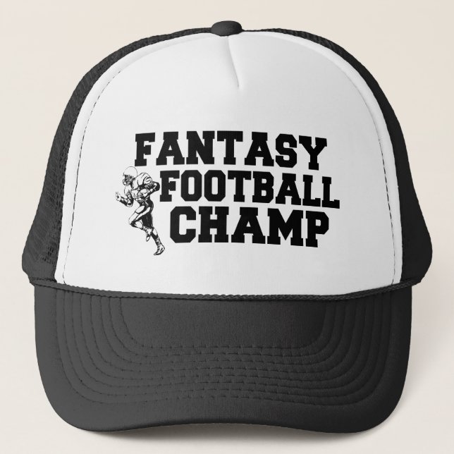 Fantasie-Fußball-Championshut Truckerkappe (Vorderseite)