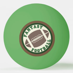 Fantasie-Fußball-Draft-Pick-Lotterie-Bälle Tischtennisball