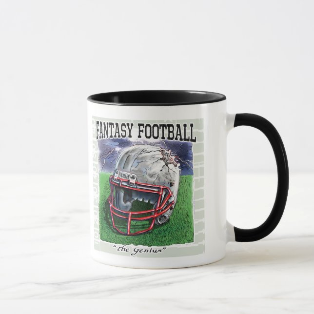 Fantasie-Fußball-Genie-Gang Tasse (Rechts)