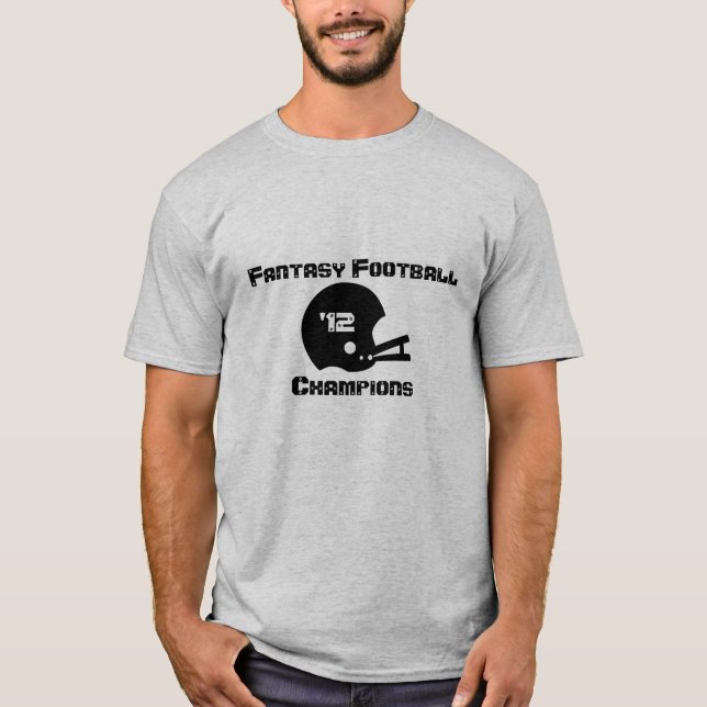 Fantasie-Fußball kaut T - Shirt (Vorderseite)