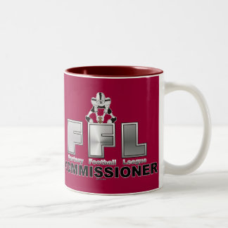 Fantasie-Fußball-Liga-Beauftragter Zweifarbige Tasse