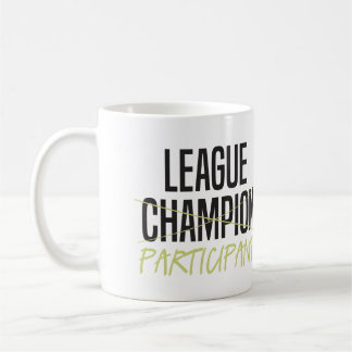 Fantasie-Fußball-Liga-Teilnehmer Kaffeetasse