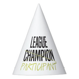 Fantasie-Fußball-Liga-Teilnehmer Partyhütchen