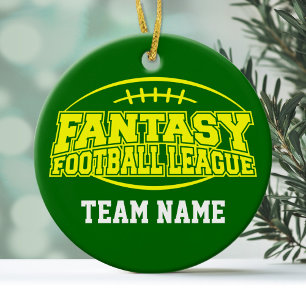 Fantasie-Fußball - lustiges Sport-Geschenk Keramikornament