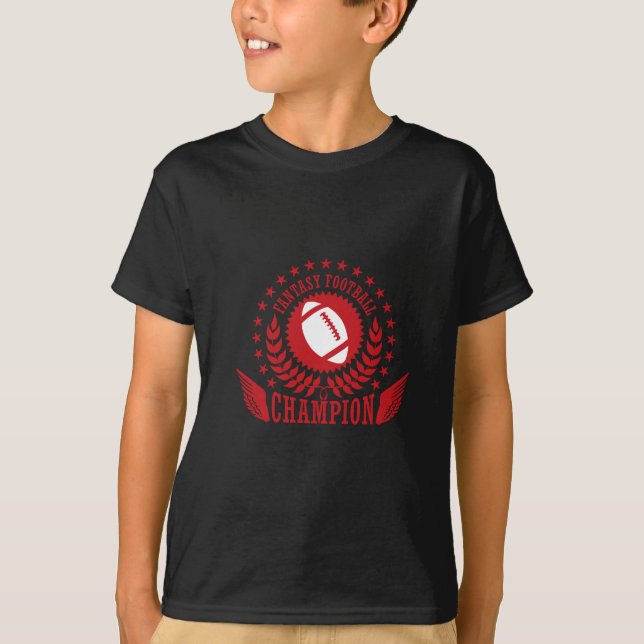 Fantasie-Fußball-Meisterschafts-T - Shirt (Vorderseite)