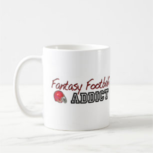 Fantasie-Fußball-Süchtiger Kaffeetasse
