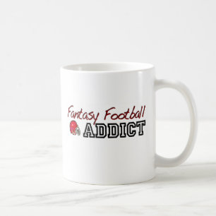 Fantasie-Fußball-Süchtiger Kaffeetasse
