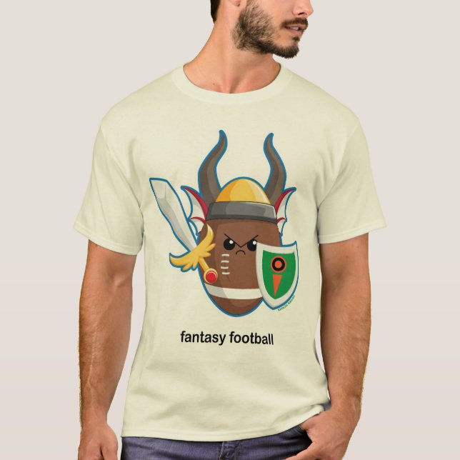 Fantasie-Fußball T-Shirt (Vorderseite)
