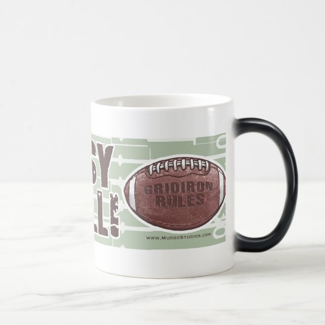 Fantasie-Fußball-Tasse Verwandlungstasse (Rechts)