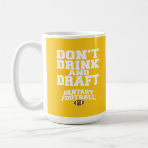 Fantasie-Fußball trinken nicht und zeichnen - Gel Kaffeetasse