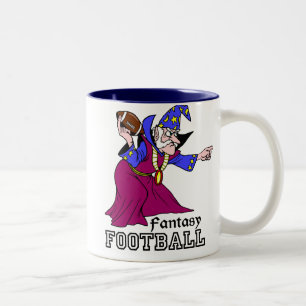 Fantasie-Fußball Zweifarbige Tasse