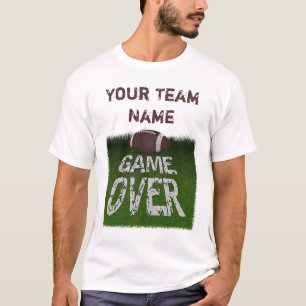 Fantasie-Fußballspiel über Gewohnheit T-Shirt