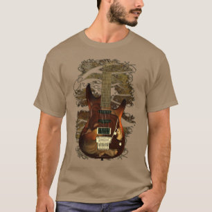 Fantasie-Gewohnheits-E-Gitarre T-Shirt