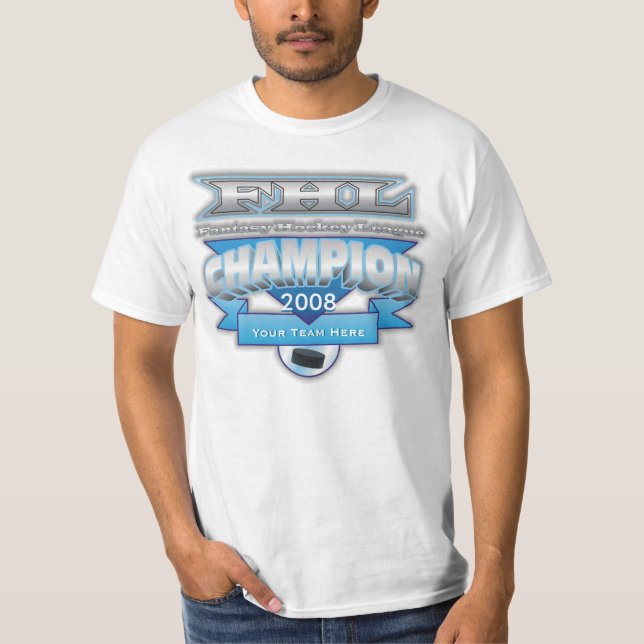 Fantasie-Hockey-Champion T-Shirt (Vorderseite)