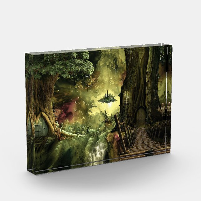 Fantasie im Amazonas Fotoblock (Links)