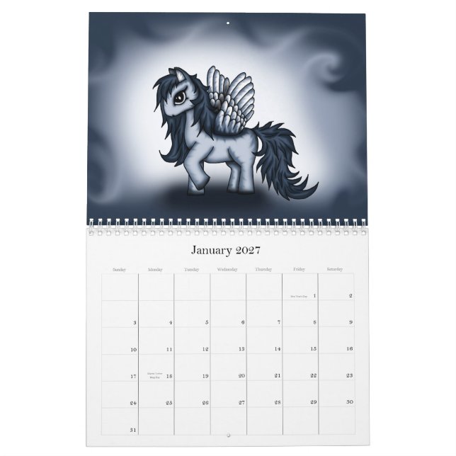 Fantasie-Kalender Kalender (Jan 2027)