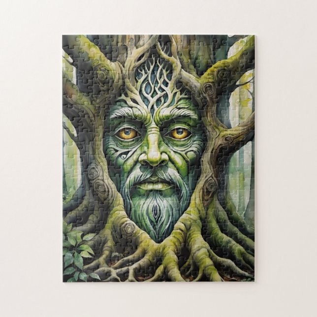 Fantasie-Keltischer-Baum-Geist Dryade Heide (Vertikal)