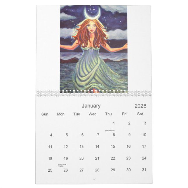Fantasie-Kunst-Kalender 2011 durch Kunst Susans Kalender (Jan 2026)