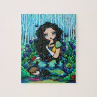 Fantasie-Kunst-Puzzlespiel Hannah Lynn