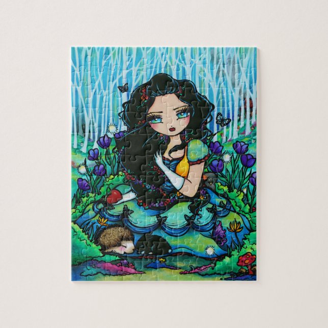Fantasie-Kunst-Puzzlespiel Hannah Lynn (Vertikal)