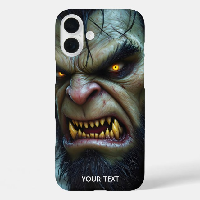 Fantasie Niedlich Big Strong Warrior iPhone 16 Plus Hülle (Rückseite)
