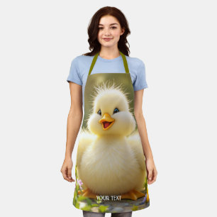 Fantasie Niedlich lachen Fluffy Duck Schürze