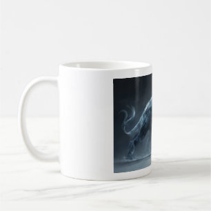 Fantasie-Panther-Monster  Kaffeetasse