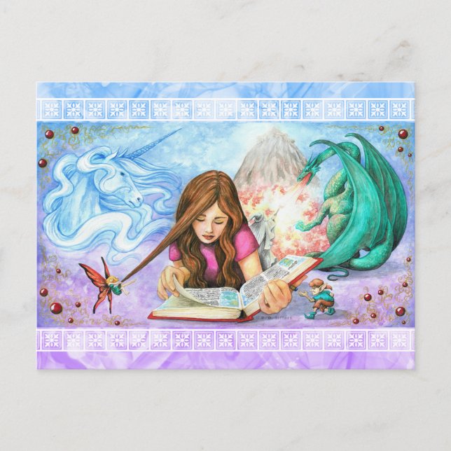 Fantasie Postkarte (Vorderseite)