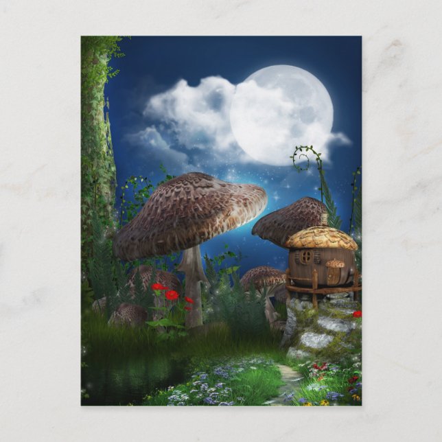 Fantasie Postkarte (Vorderseite)