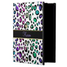 Fantasie-Regenbogen-Glitzer-Leopard-Druck iPad