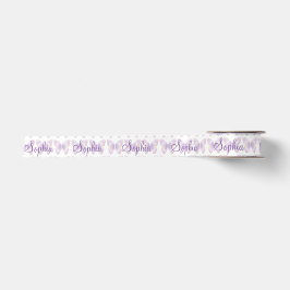 Fantasie-Schmetterlings-personalisierter Satin 1,5 Satinband