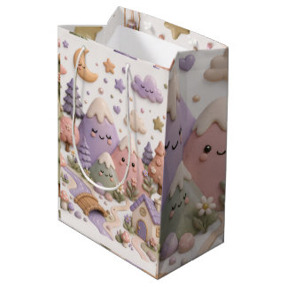 Fantasie-Seidenpapier Mittlere Geschenktüte