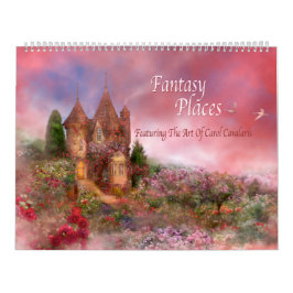 Fantasie setzt Kunst-Kalender Kalender