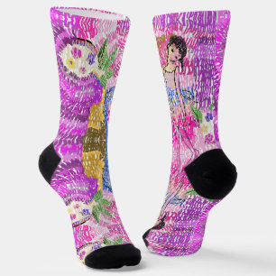 Fantasie-Stil Socken
