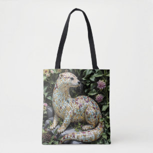Fantasie Süße Spielende Otter Skulptur Tasche