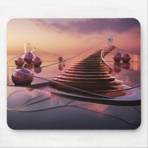 Fantasie-Treppe zum Himmel Mousepad