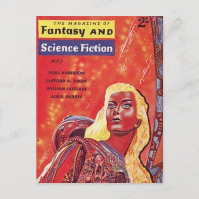Fantasie und Science Fiction Postkarte (Vorderseite)