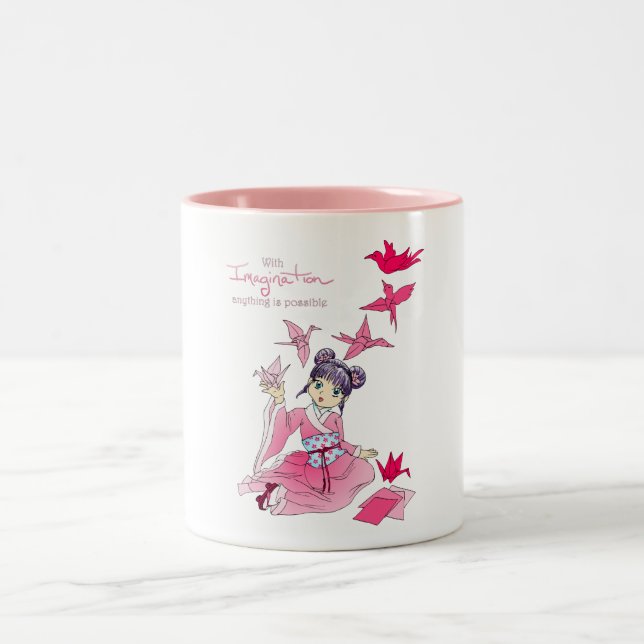 Fantasie Zweifarbige Tasse (Mittel)