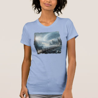 Fantasiebild eines riesigen Mondes in einer miessi T-Shirt