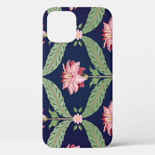 Fantasieblumen: Dunkle indische Motive Case-Mate iPhone Hülle