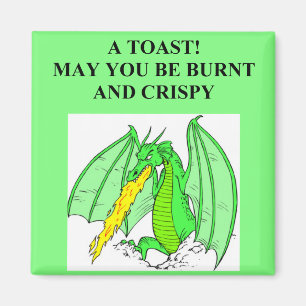 Fantasiedrachetoast Magnet