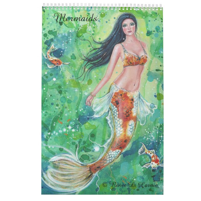 Fantasiefotos von Renee Lavoie im Kalender (Rückseite)