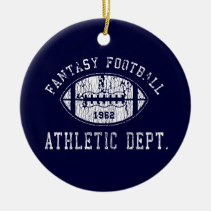 Fantasiefußballverzierung Keramik Ornament