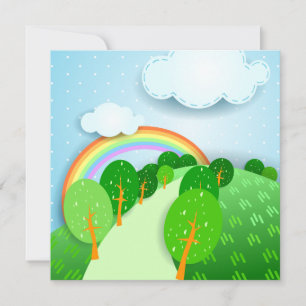 Fantasielandschaft, Einladung