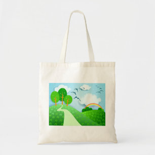 Fantasielandschaft, Tasche