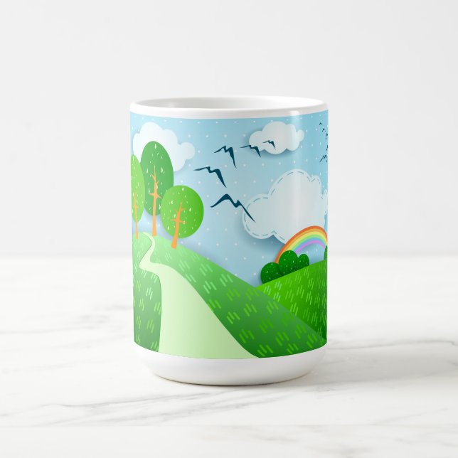Fantasielandschaft, Tasse (Mittel)